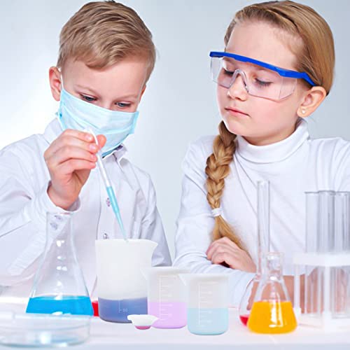 Silicone Resin Measuring Cups, 250&100ml Non-Stick Mixing Cups for Epoxy - color: 250&100ml