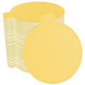 WANBAO 200 Pcs 4 Inch Round Mini Cake Boards Mousse Cupcake Base, Gold 9cm - size: 4 Inch (200 count)