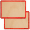 AMYONE Silicone Baking Mats, 11.6 x 16.5 Inch Half Sheet Pan Liners, 2 Pack - size: 16.6"L x 11.6"W