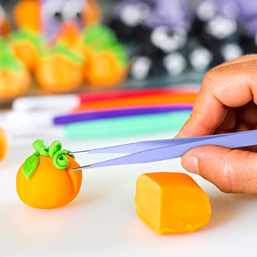 Sinmoe 9 Pieces Cake Candy Decorating Brushes Tools, Purple - color: Purple