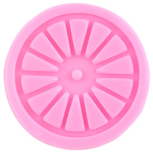 Tire Wheel Fondant Molds Wheel Cake Decorating Silicone Mold - color: Style B