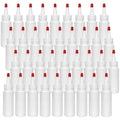 36 Pcs 2 oz Plastic Squeeze Bottles for Condiments,Icing and Crafts