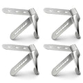 4 Pack Thermometer Pot Clips, Adjustable Stainless Steel Probe Holders