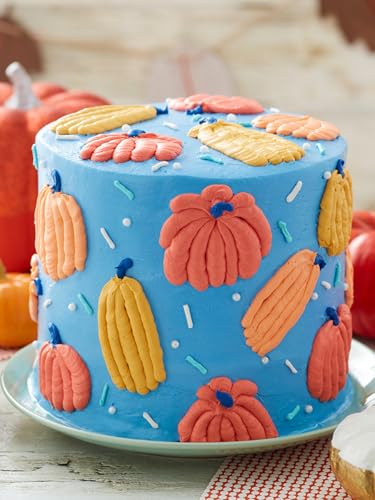 #5 Piping Tip Set with 20 Bags, Round Icing Tips for Cake Decorating - color: D
