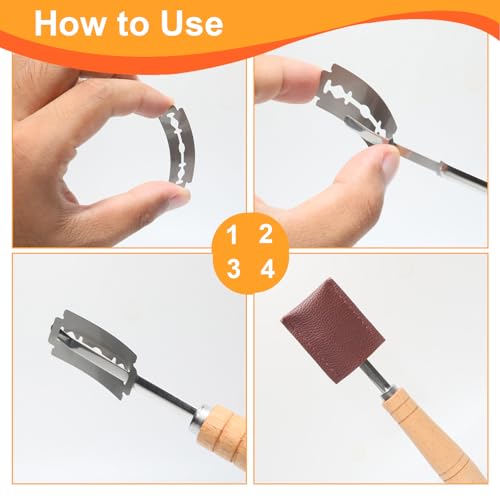 40-Pack Sourdough Bread Lame Blades – 6Cr13 Stainless Steel Razor Sharp Sourdough Scoring Knife for Bread Baking, Pizza Dough, Pastries – Fits Standard Bread Lame Handles (1.7 x 0.9 x 0.04 Inches)