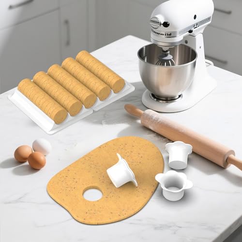 Cake Pop Molds Set, 4 Shapes with Tray，Non-3D Printed，1.75" Size
