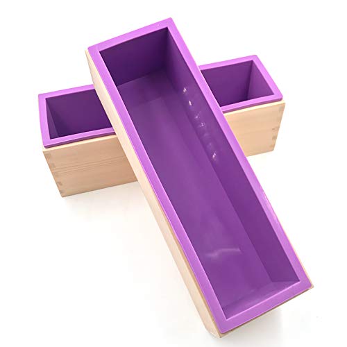 Voulosimi Cake Moulds - Making Cutting Mold with Wavy Cutter & Straight Slicer and 100 Pcs 6 x 6 inch Shrink Wrap Bags - color: Steel Straight Scraper/Cutting Mold Kit