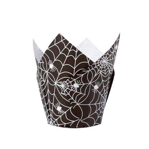 PME Halloween Tulip Muffin Cases - Spooky Night (Pack of 24) - style: Spooky Night