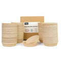 Bake Choice 200pcs Paper Mini Tart Pans, 4 Inch Mini Pie Tins, Disposable - style: Pack of 200