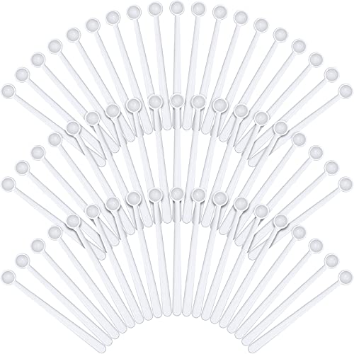 Chengu 200 Pieces Measuring Spoons 1/32 Teaspoon Micro Scoops 0.15 ml