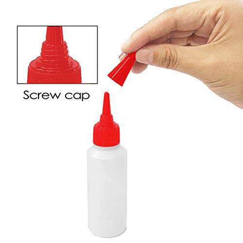 Artcome Christmas Series Cookie Decorating Tool Set, 11 Pcs Circle Cookie Cutters, 6 Pcs Easy Squeeze Write Bottles and 6 Pcs Sugar Stir Needles for DIY Decorating Cookies and Cakes