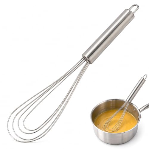Mrs. Anderson’s Baking Flat Roux Whisk, Stainless Steel - style: Flat Roux Whisk