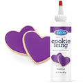 Satin Ice Purple Cookie Icing - 8oz - Bottle - color: Purple