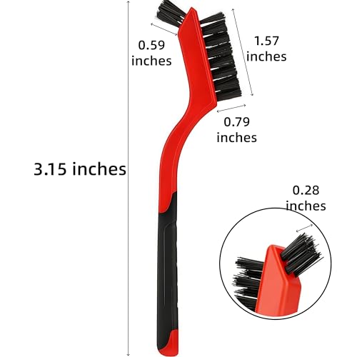 Thin Cleaning Brush, Detail Brush Set, Tiny Cleaning Brush for Tight Spaces