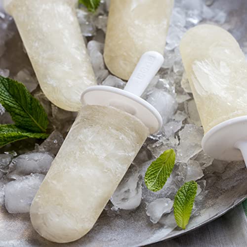 Zoku Classic Pop Molds, 6 Easy-release Popsicle Molds With Sticks and Drip-guards, BPA-free - color: Green