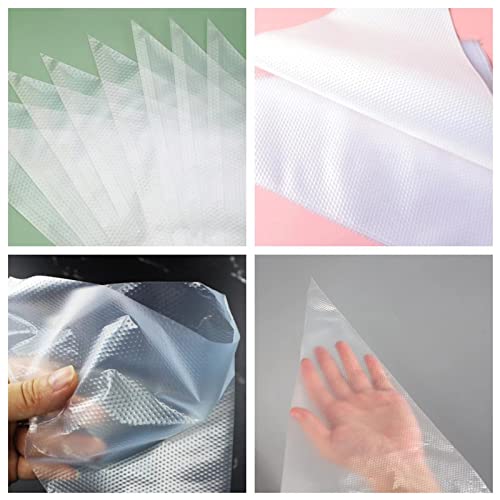 21 Inch Pastry Bags Disposable, 100 Pcs Thickend Strong Large Decorating Bags for Frosting, Royal Icing, Professional Cake Supplies for Baking and Decorating XL - size: 21in - 100Pack