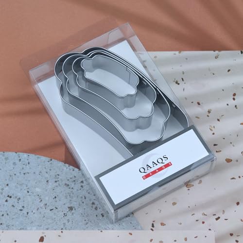 Hot Dog Cookie Cutter Set - 5 inch, 4 inch, 3 inch, 2 inch - 4 Piece Cookie Cutters Shapes Biscuit Fondant Clay Molds - Stainless Steel - color: Hot Dog