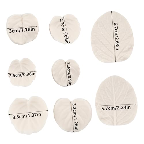 Leaf Silicone Veining Mold Eucalyptus Leaves Fondant Mold - color: Style D