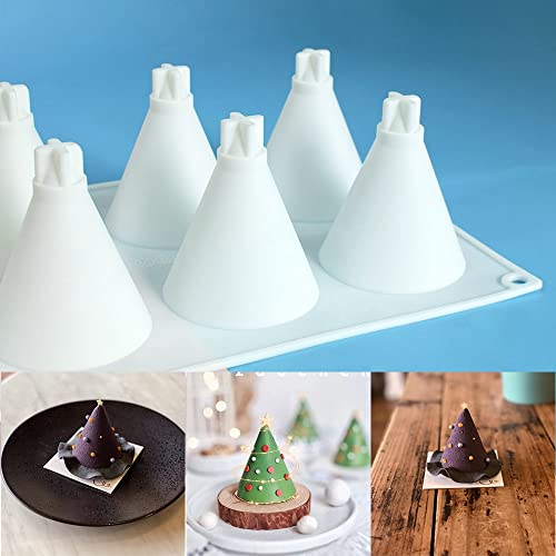 mostsom Cone Geometric Resin Silicone Mold Silicone Easy Chocolate Mold (Circular Cone B) - size: Circular Cone B