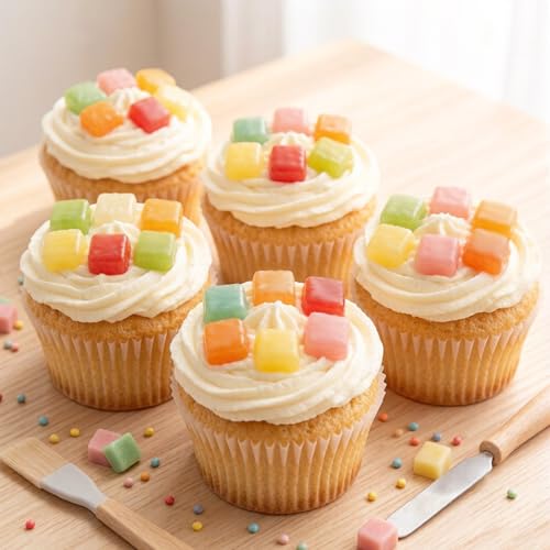 54 Cavity Square Silicone Candy Molds Set Of 2