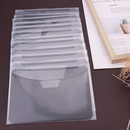 UNIMEIX 40 Pcs Magnetic Sheets for Die Storage Stamp and Die Storage Pockets Die Cut Storage for Card Making (20 Pcs Sheets+ 20 Pcs Bags,0.8 mm Thickness (Transparent) - color: Transparent