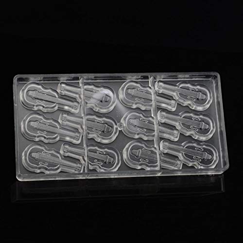 Polycarbonate Chocolate Mold DIY Candy Mould Clear Hard Plastic Bakeware Pastry Tools (19286) - color: 19286