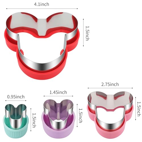 ALLTOP Mouse Cookie Cutters & Biscuit Cutter Set - color: Mouse