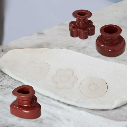 3D Printed Heart Shapes Cake Pop Cutter Molds Set for Home Baking Desserts