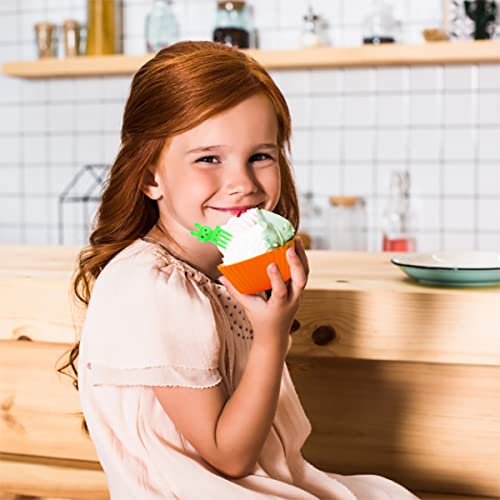 Creative Bento Box Kit: 52-Piece Reusable Silicone Cups & Animal Food Picks for Lunch, Party Snacks, Meal Prep - Microwave & Dishwasher Safe