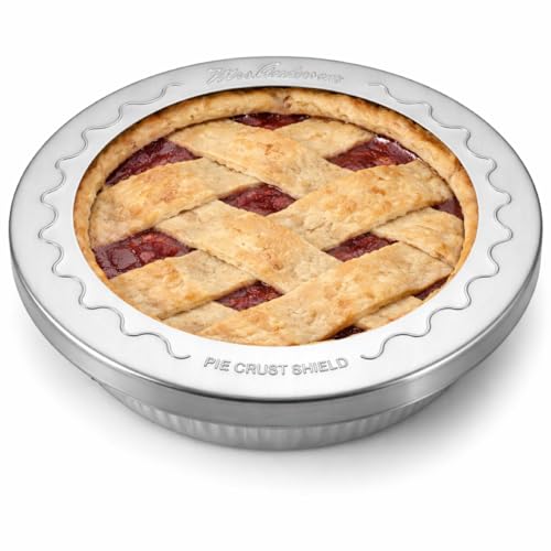 Mrs. Anderson's Baking Pie Crust Protector Shield, Fits Up To 8-Inch Pie Plates, Prevents Over-Browning And Spills - style: Original, 8-Inch, Single
