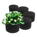 XCEL Floral Foam Blocks - Reusable, Weather Resistant Craft Foam Fresh & Artificial Flower Arrangements, Faux Florist Foam Planters Florist Supplies (Black 5" Round x 3" Thick - 6 Pack) - color: Black 5" Round x 3" Thick - 6 Pack