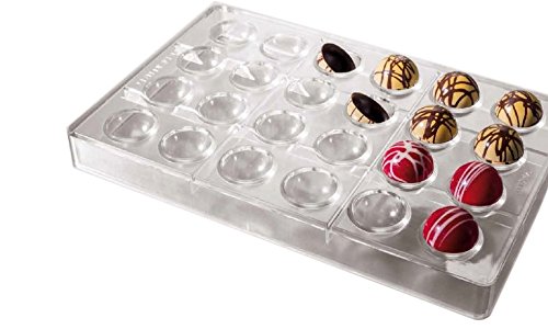 Martellato MA5000 Sphere Polycarbonate Mould, 30 mm, Transparent - size: 30mm