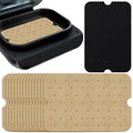 WMKGG Disposable Air Fryer Parchment Paper, 200 PCS Air Fryer Liners - size: 7.7"x11.7"-200 pcs Parchment Paper