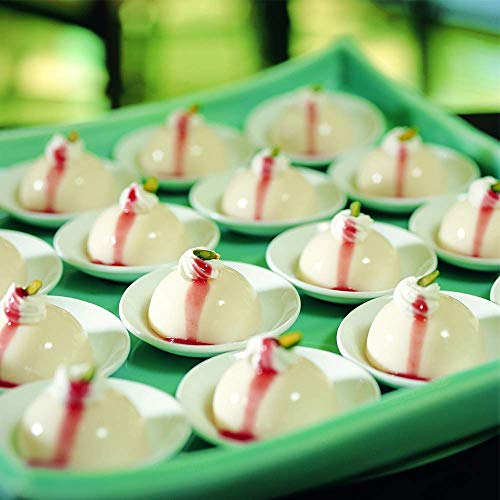 homEdge Semi Sphere Silicone Mold, 4 Packs Baking Mold for Making Hot Chocolate Bomb, Cake, Jelly, Dome Mousse - Diameter-2" - size: Medium