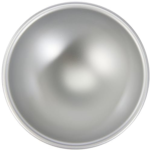 PME BALL063 Aluminum Ball/Hemisphere Pan, 6 x 3-Inch - size: 6 x 3-Inch