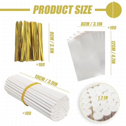 Cake Pop Sticks and Wrappers,Cake Pop Maker Set Cake Pops Making Tools