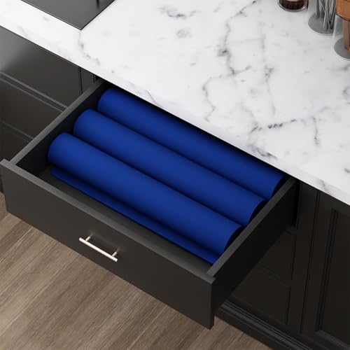 Silicone Protector Mat 47x24 Inch,Blue - color: Bule