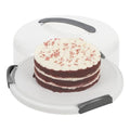 JOEY'Z EXTRA LARGE Cake Carrier - Holds up to 12 Inch 3-Layer Cake - White - color: White