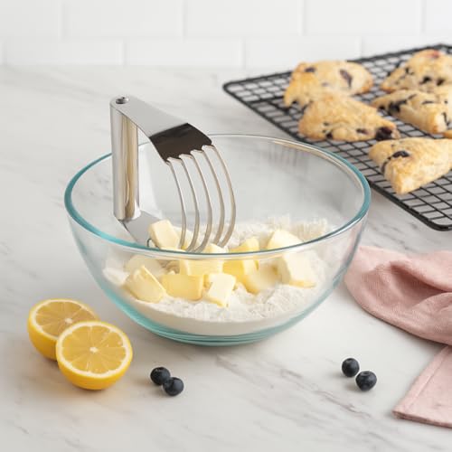 Mrs. Anderson’s Baking Pastry Dough Blender, Stainless Steel, 5-Blade Design - style: Bladed Pastry Blender, Stainless Steel