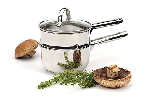 RSVP International MDB-1IN 1-quart Induction Double Boiler, Multi Color - size: 1 Quart Capacity