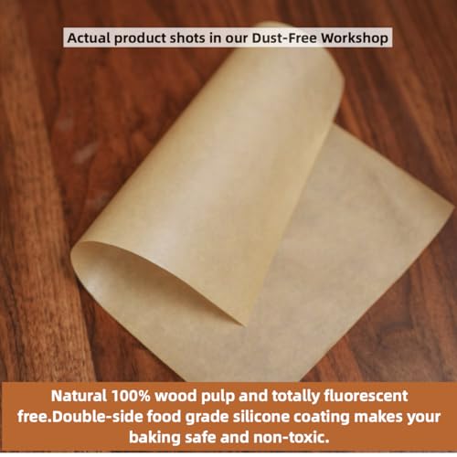 4x4 inch (43,200 sheets) Commercial Bulk Small Parchment Paper Squares - color: Brown, size: 4"x4" (10.2x10.2cm) - 43200 sheets