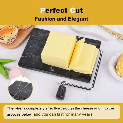 8-Piece Cheese Slicer Wire, Replacement Cheese Slicing Board Wire, Marble Cheese Slicing Board Wire for Cutting Cheese and Butter Chunks, 5.5-Inch Length (8-Piece Pack)