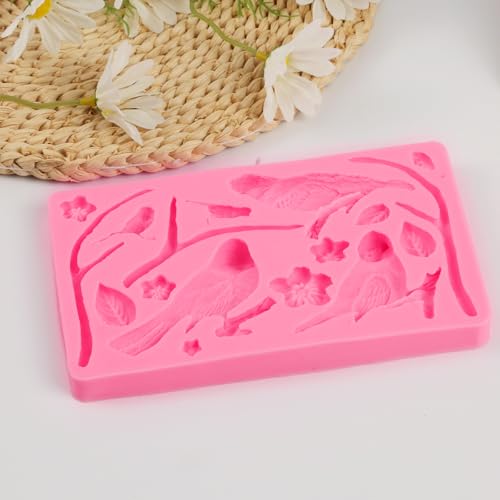 Magpie Cake Decoration Fondant Mold - color: Magpie Silicone Mold