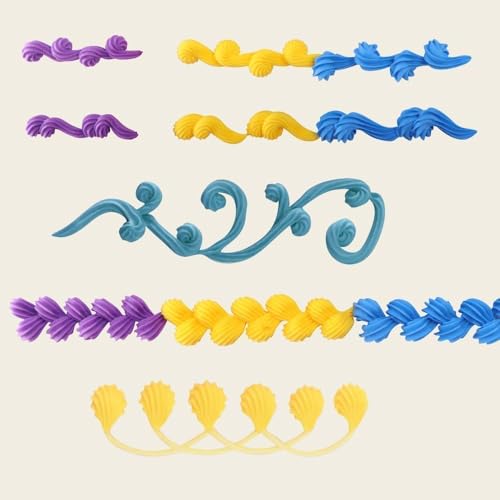 Piping Practice Sheets Reusable Cake Decorating Supplies - color: 250+ Pattern/ Waterproof