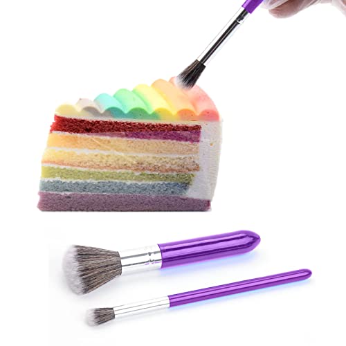 WAFJAMF Cake Decoration Brushes Tools Set, Cookie Decorating Supplies Kit - size: 7 PCS SET