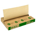 EcoDispose Precut POP UP Deli Paper Sheet, 200 Pack, 10" x 10.5", Kraft - color: Kraft, size: 10"x10.5"