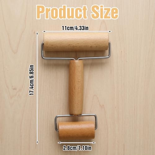 Pastry Roller,Small Roller for Dough with Non-Stick Surface
