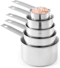 Laxinis World Stainless Steel Measuring Cups Set, 5-Piece, 1-Pack