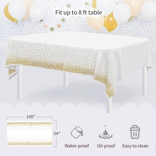 Pack of 11 NWK Cake Stand Set of Cupcake Stand, Tray & Table Cloth (White) - color: White