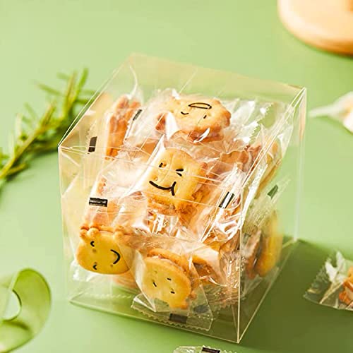 XP-ART 30Pack Clear Favor Boxes 4''X4''X4'' Plastic Gift Box - size: 1 Count (Pack of 30)